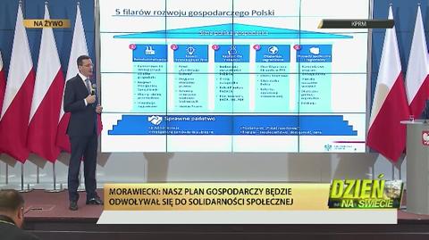 Mateusz Morawiecki przedstawia plan gospodarczego rozwoju Polski