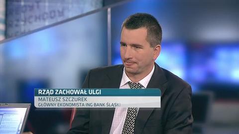 Mateusz Szczurek: Rząd zrezygnował ze straszenia przed wyborami (TVN CNBC)