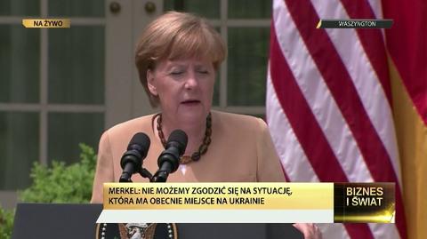 Merkel: Unia Europejska jest "gotowa i przygotowana" na kolejne sankcje 