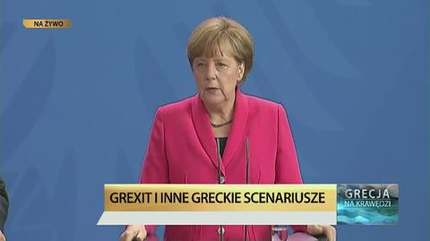 Merkel: Unia nie może zrezygnować ze swoich zasad. Ale jest nadal gotowa do rozmów z Ciprasem