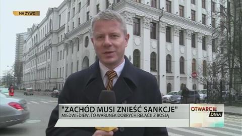 Miedwiediew: Zachód musi znieść sankcje 