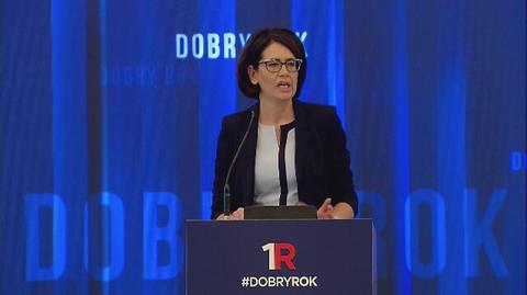 Minister cyfryzacji Anna Streżyńska podsumowuje pracę resortu