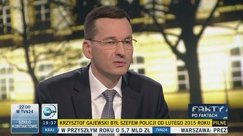 Morawiecki: bogatym nie powinna przysługiwać kwota wolna od podatku