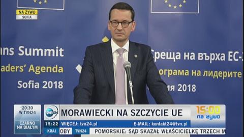 Morawiecki: czynni politycy zwrócili wszystkie nagrody 