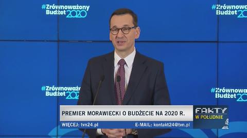 Morawiecki: jestem przekonany, że jest to najlepszy budżet od 30 lat
