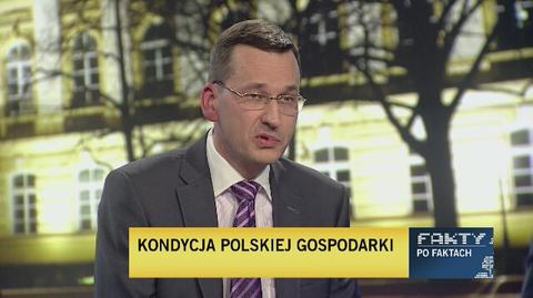 Morawiecki o przyczynach niższego wzrostu PKB