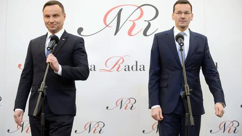 Morawiecki skrytykował projekt pomocy frankowiczom. Duda: im więcej głosów "życzliwie krytycznych", tym lepiej