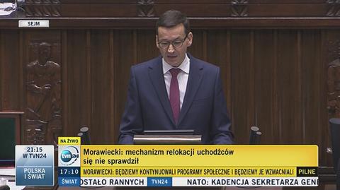 Morawiecki: To my wprowadziliśmy temat walki z rajami podatkowymi