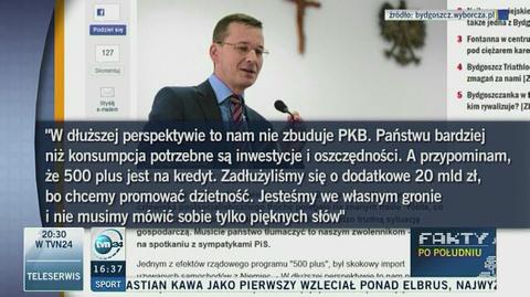 Morawiecki: Wzięliśmy kredyt na 500 plus