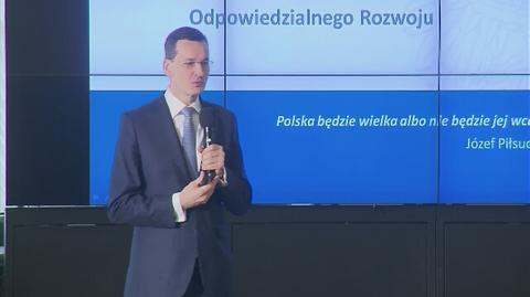 Morawiecki: zaprezentujemy plan budowy oszczędności narodowych