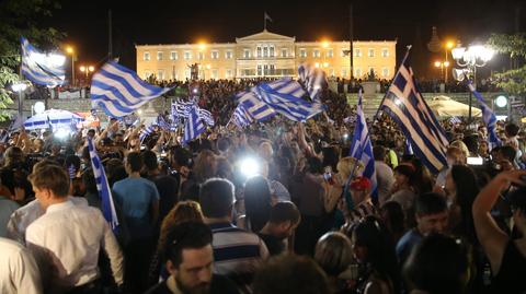 Na placu Syntagma zebrały się tłumy