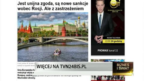 Najważniejsze wydarzenia w TVN24 Biznes i Świat