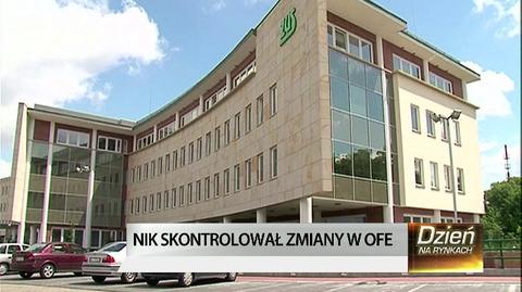 Najwyższa Izba Kontroli nie wykryła nieprawidłowości w przekazaniu środków z OFE do ZUS