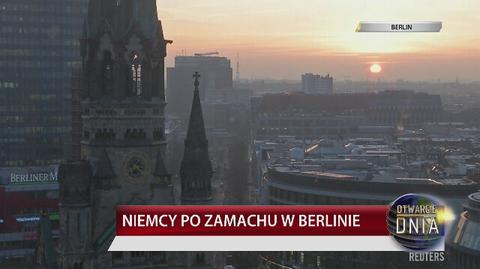 Niemcy po zamachu. "Berlin posmutniał" 