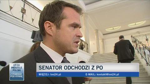 Nowak o odejściu Zaremby (TVN24)