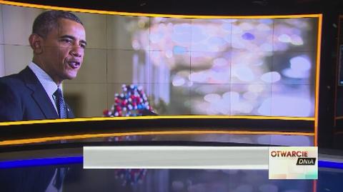 Obama o aneksji Krymu: to improwizacja. Oglądaj TVN24 Biznes i Świat