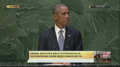 Obama: zniesiemy sankcje, jeśli Rosja wejdzie na drogę pokoju 