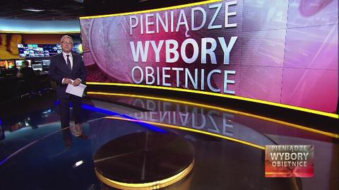 Obietnic wyborczych duże koszty. "Pieniądze, wybory, obitnice" w TVN24 Biznes i Świat