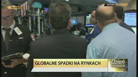 Otwarcie na Wall Street. Głębokie spadki 