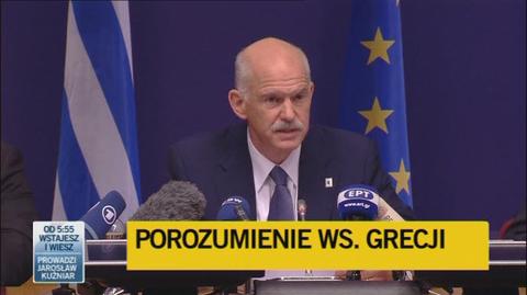 Papandreu: Dla Grecji zaświtał nowy dzień (TVN24)