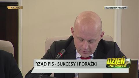 Paweł Szałamacha podsumowuje pół roku w resorcie finansów