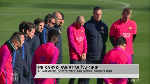 Piłkarski świat w żałobie po katastrofie w Kolumbii