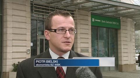 Piotr Bielski, ekonomista BZ WBK/TVN CNBC Biznes