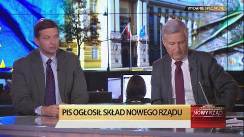 Piotr Kuczyński i Marek Zuber ocenili skład rządu PiS