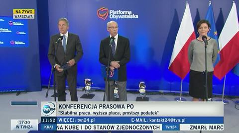 Platforma Obywatelska proponuje nowy system podatkowy