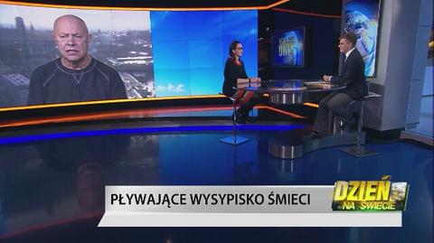 Pływające wysypisko śmieci