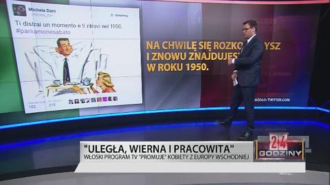 "Po porodzie zachowują swoją figurę". Awantura o seksizm we włoskim talk-show.