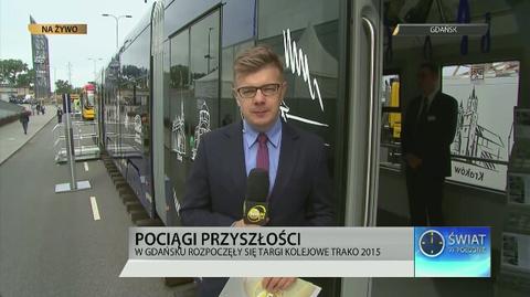 Pociągi przyszłości na targach TRAKO