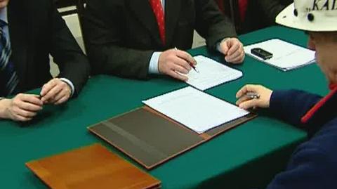 Podpisanie porozumienia z Jastrzębskim Węglem
