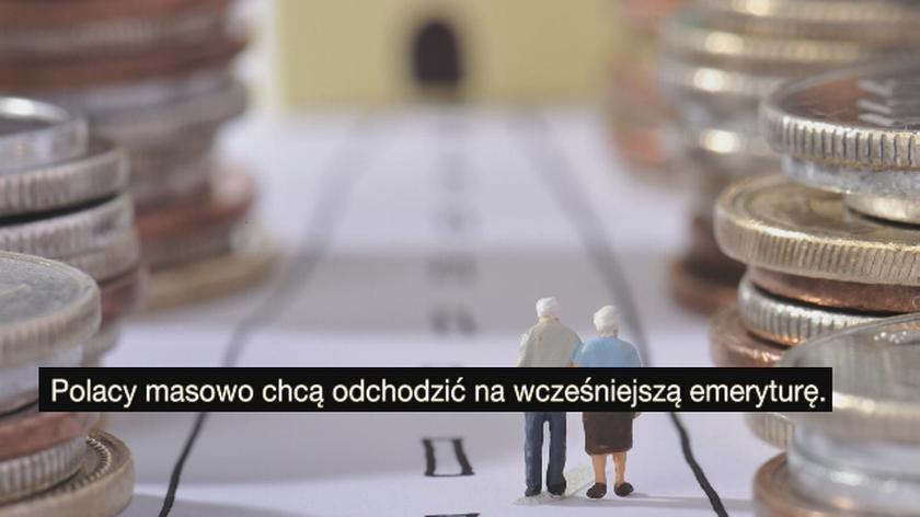 Polacy odchodzą na emeryturę