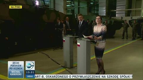 Polska będzie współpracować ze Słowacja przy Rosomakach