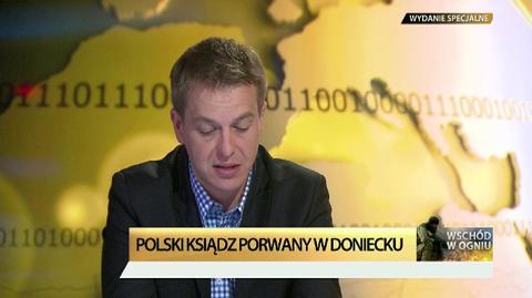 Polski ksiądz porwany w Doniecku