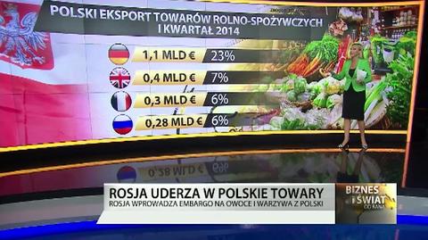 Polskie owoce na rosyjskich stołach. Ile eksportujemy?