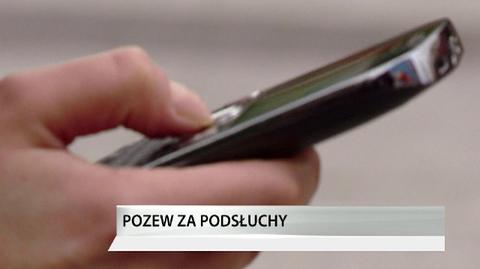 Pozew za podsłuchy