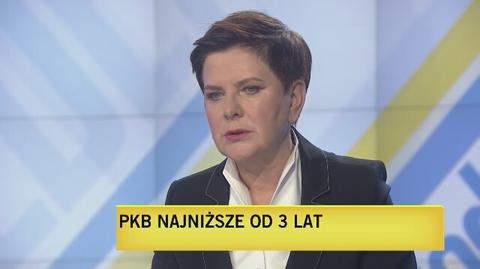 Premier Szydło o gospodarczym rozwoju Polski