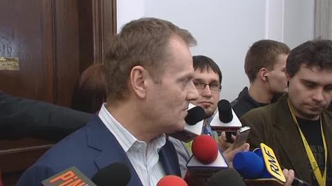 Premier Tusk: nie chcemy być wyrzuceni za burtę