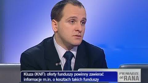 Prezes Kluza o roli klientów funduszy inwestycyjnych (TVN CNBC Biznes)