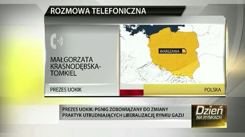 Prezes UOKiK tłumaczy decyzję ws. PGNiG 