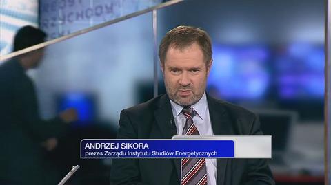 Prezes Zarządu Instytutu Studiów Energetycznych Andrzej Sikora (TVN CNBC Biznes)