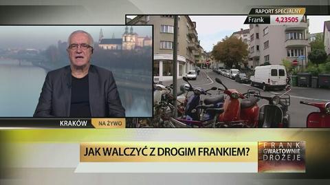 Prof. Jan Czekaj: kurs franka był utrzymywany sztucznie 