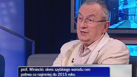 Prof. Jan Winiecki: ceny będą zwyżkować