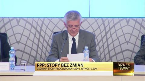 Prof. Marek Belka: niezmienianie stóp procentowych w kolejnych kwartałach sprzyja ożywieniu krajowej gospodarki 