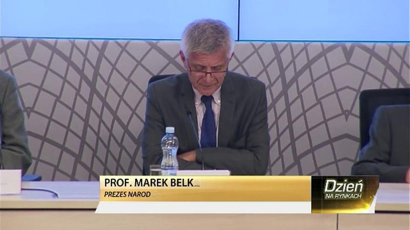 Prof. Marek Belka: Stopy procentowe bez zmian