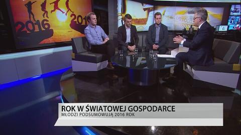 Prognozy gospodarcze na 2017 rok. Debata Młodych TVN24BiS