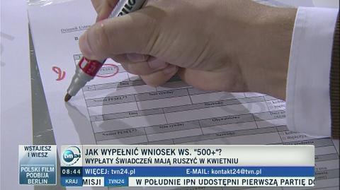 Program Rodzina 500 plus. Jak wypełnić wniosek?