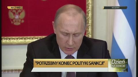 Putin: Grecja nie zwracała się o pomoc finansową